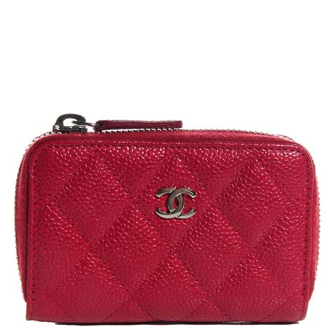 chevron caviar chanel|CHANEL Caviar Chevron Quilted Zip Coin Purse Pink.